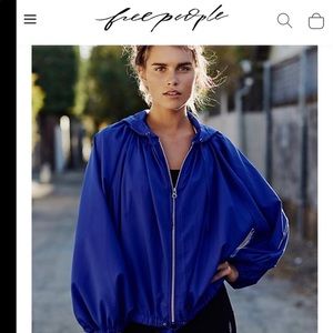 XS FP Movement Windbreaker Hoodie